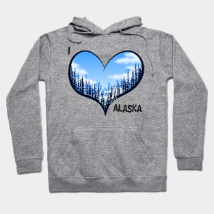 I heart Alaska Hoodie